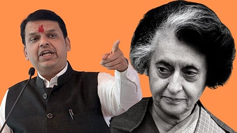 "Indira Gandhi kept my father in jail for 2 years and aunt in jail for 18 months," Said Devendra Fadnavis