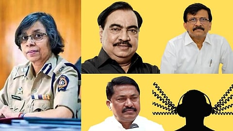 sanjay raut and eknath khadse's phone tapped by mentioning them Social nuisance