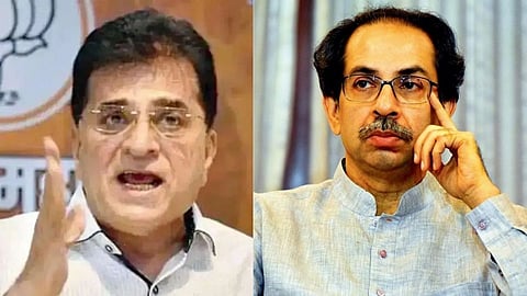 Kirit Somaiya Uddhav Thackeray, Kirit Somaiya latest Marathi news, Kirit Somaiya on Uddhav Thackeray