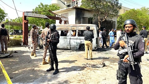 Blast in Pakistan