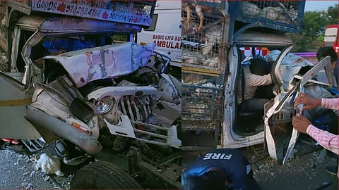 accident on pune mumbai expressway