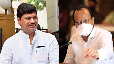 Dhananjay Munde & Sharad Pawar
