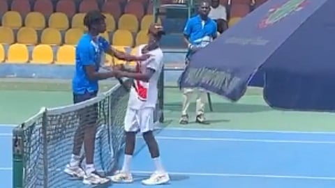 Tennis tournament in Ghana Viral Video
