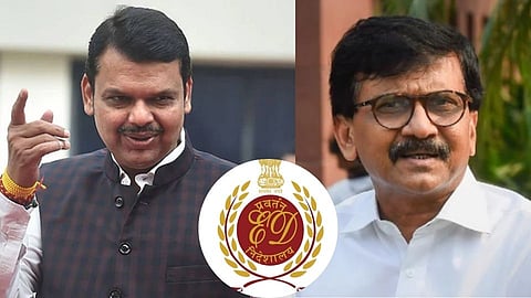 Devendra Fadnavis and Sanjay Raut