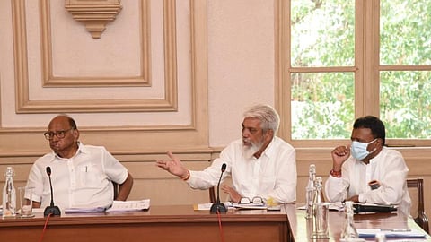 sharad pawar and dada bhuse