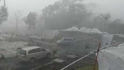 raining in amravati