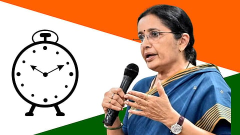 Ncp Leader Vidya Chavan 