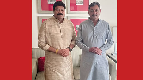Sambhajiraje Chhatrapati And mns mla raju patil