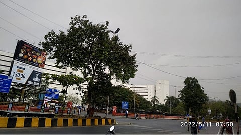 Cloudy Weather In Navi Mumbai, Asani Cyclone latest Marathi news, Maharashtra Weather Updates in Marathi
