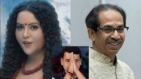 Devendra Fadnavis Gives Advice to Her Wife Amruta Fadnavis And CM Uddhav Thackeray