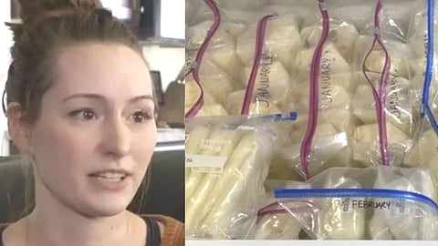 Selling breast milk during nationwide baby formula shortage |  अमेरिकेतील ही महिला विकतेय स्वतःचं दूध...