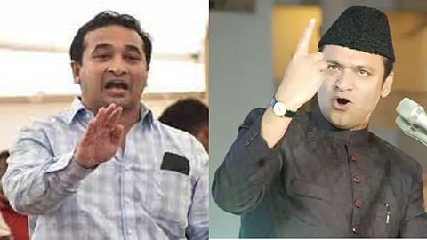 Nitesh Rane Criticises Maharashtra Government On MIM MLA Akbaruddin Owaisi Visi To Aurangzeb's tomb while on a tour of Aurangabad.