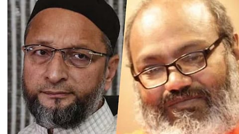 asaduddin owaisi and swami yati narasimhananda