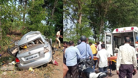 Kasegaon-Sangli Car Accident | पुणे-बंगळूर राष्ट्रीय महामार्गवर भीषण अपघात