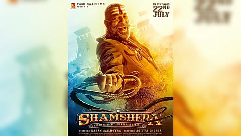 Sanjay Dutt Shamshera Poster Out