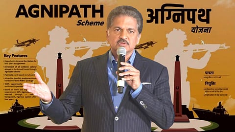 Anand Mahindra Statement On Agneepath shceme 