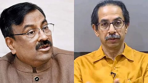 Sudhir Mungantiwar and Uddhav Thackeray 