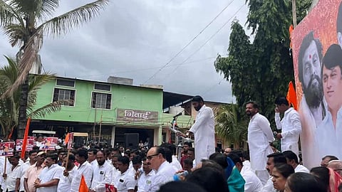 eknath shinde, mahesh shinde, shivsena, satara, koregoan, maharashtra politics.