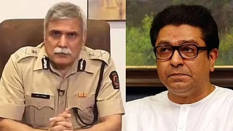 Raj Thackeray and mumbai police commissioner 