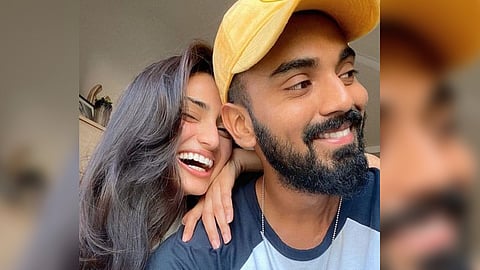 Actress Athiya Shetty and Indian cricketer K.L. Rahul  