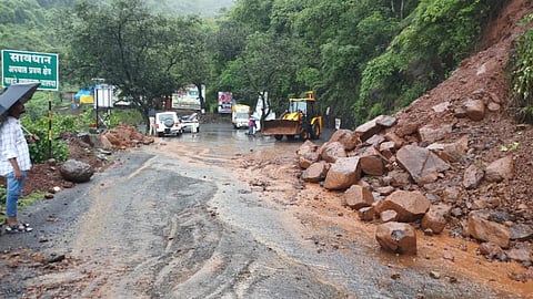 ratnagiri rain update, chiplun, kumbharli ghat, karad, IMD.