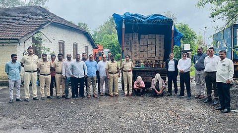 Illegal Liquor Stock Seized By Pune Police