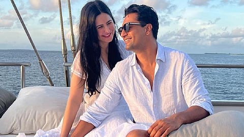 Vicky Kaushal and Katrina Kaif 