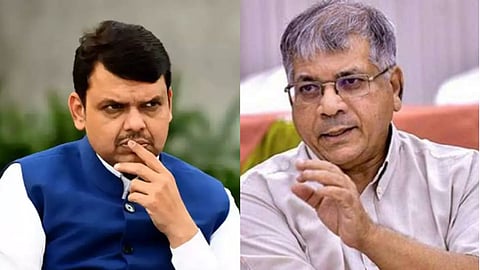 vba leader prakash ambedkar slams to deputy cm devendra fadnavis