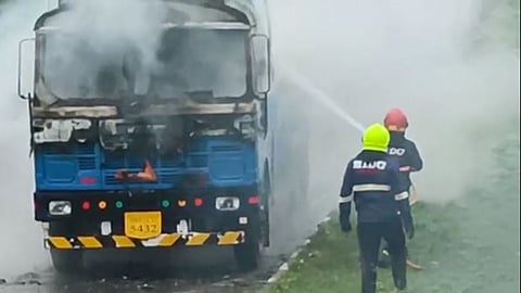 solapur, fire brigade, petrol tanker, indian oil, pakni
