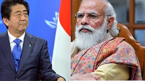  Narendra Modi condolences to Shinzo Abe