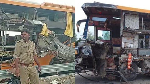 Uttar Pradesh Bus Accident