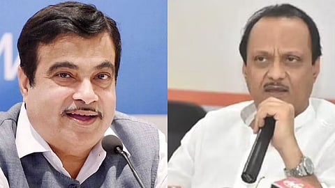 Nitin gadkari and ajit pawar 