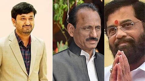 Viplav Bajoria, Gopikishan Bajoria and cm eknath shinde