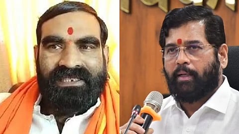 santosh bangar and eknath Shinde 