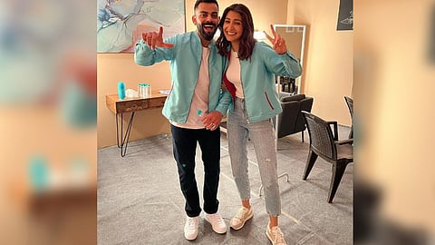 Anushka Shrma and Virat Kohli