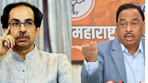 uddhav thackeray and narayan rane 