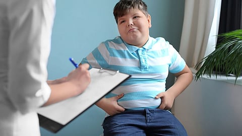 Child obesity, Overweight, kids health issue 