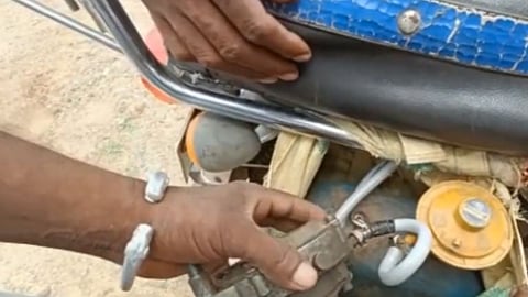 Gas Powered Bike