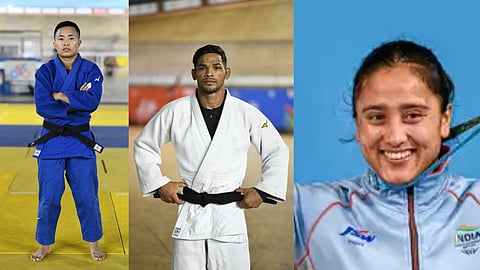 sushila devi likmabam, vijay kumar yadav, harjinder kaur,  common wealth games 2022, judo, weightlifting, India at common wealth games 2022, barmingham