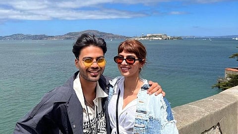 Khushi Kapoor and her boyfriend