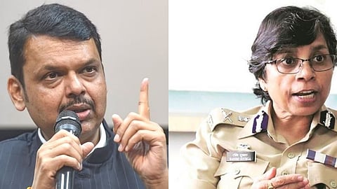 Devendra Fadnavis And Rashmi Shukla 