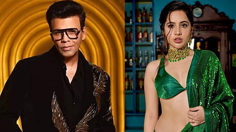 karan Johar and Urfi Javed