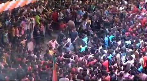 Buldhana Chikhali Dahihandi Fight Viral Video