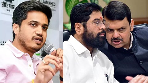 Rohit Pawar Meets CM And DCM