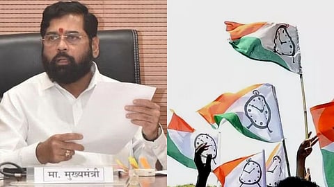 ncp on eknath shinde news 