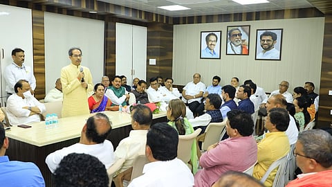 Uddhav Thackeray Mahavikas Aaghadi Metting