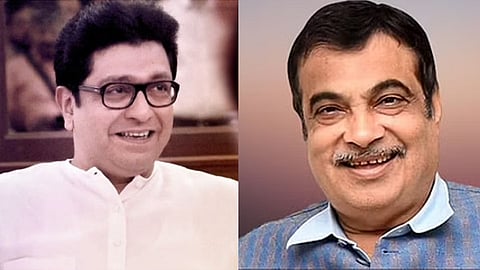 raj thackeray and nitin gadkari 