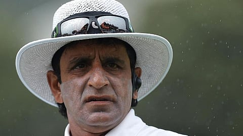 Asad Rauf , former pakistan umpire asad rauf.  