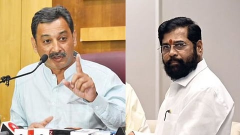 Sambhajiraje Chhatrapati and Eknath Shinde 