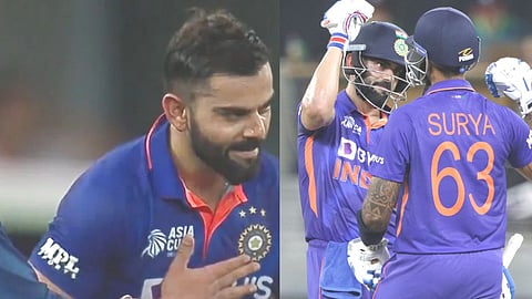 Asia Cup 2022 suryakumar yadav on Virat Kohli / BCCI Twitter